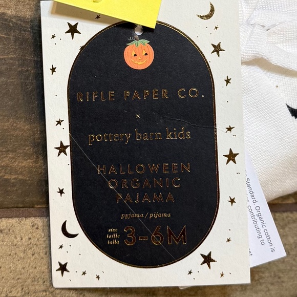 Halloween Organic Cotton Baby Pajama - Rifle Paper Co. - PBK - Picture 7 of 10